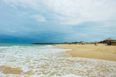 Harika plaj dağ o dolaşmak, temiz hava, Asya seyahat için güzel görünümü, ekoloji çevre deniz alanı ile Phu Yen var birçok turist sahne için Viet Nam