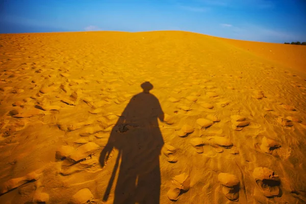 Phan Thiet Binh Thuan Vietnam Maio 2018 Red Sand Dunes — Fotografia de Stock