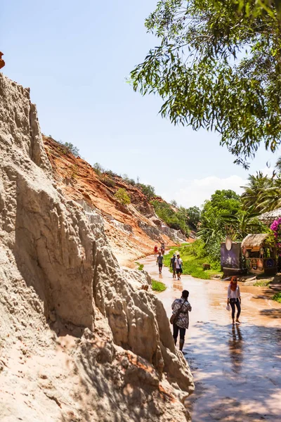 Phan Thiet Binh Thuan Vietnam Mayo 2018 Fairy Stream Canyon — Foto de Stock