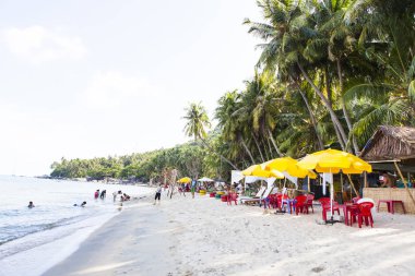 KIEN GIANG, VIETNAM, May 12th, 2018: beach on Son island, Kien Giang, Vietnam. Near Phu Quoc island