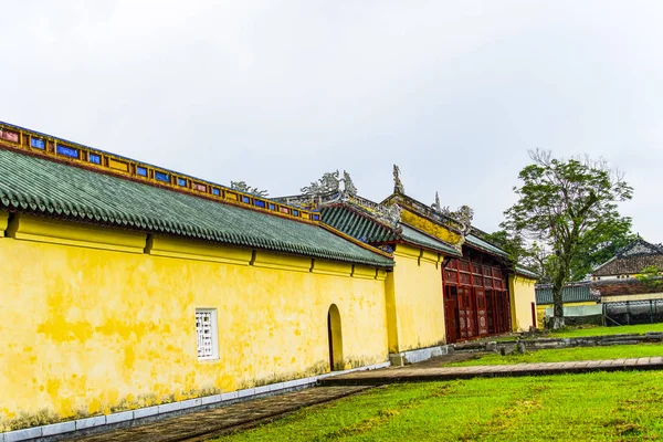 Hue Wietnam Kwietnia 2018 Imperial Palace Royal Nguyen Dynastii Hue — Zdjęcie stockowe