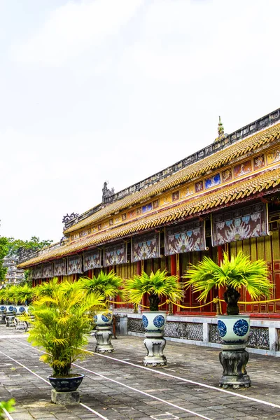 Hue Vietnam April 28Th 2018 Imperial Royal Palace Nguyen Dynasty — Stock Photo, Image