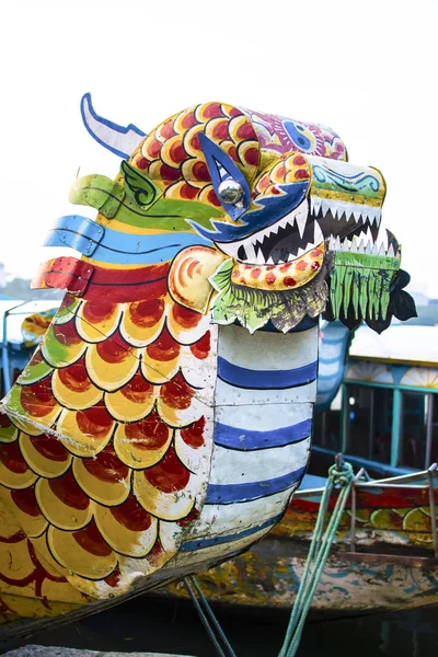 Dragones Agua Del Río Huong Hue Vietnam — Foto de Stock