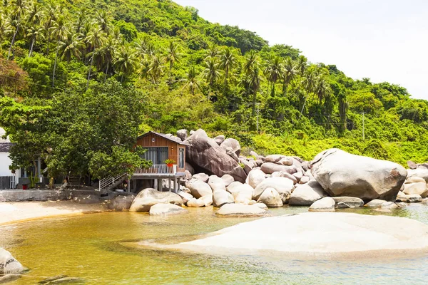 Plaży Wyspie Son Prowincja Kiên Giang Wietnam Pobliżu Phu Quoc — Zdjęcie stockowe