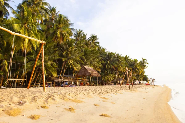 Sonnenaufgang Meer Son Island Kien Giang Vietnam Blick Von Der — Stockfoto