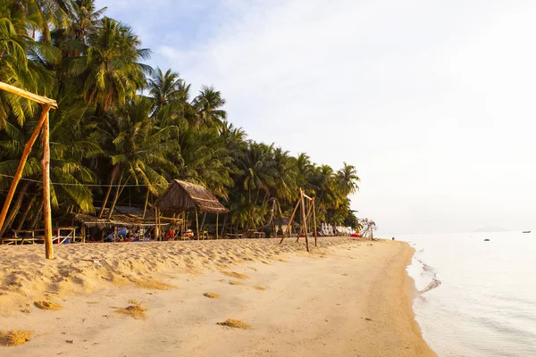 Alba Sul Mare Son Island Kien Giang Vietnam Vista Dall — Foto Stock