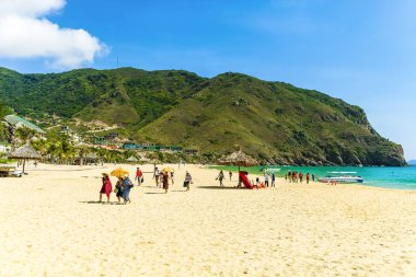 KY Co vahşi plaja Binh Dinh Viet Nam Ky Co Beach Adası