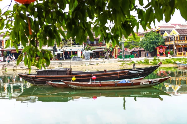 Hoi Quang Nam Vietnam Aprile 2018 Mattina Hoi Una Città — Foto Stock