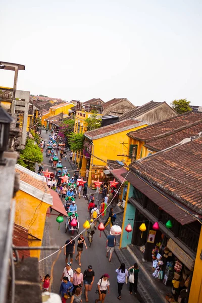 Hoi Quang Nam Vietnam April 2018 Schöne Aussicht Mit Vielen — Stockfoto