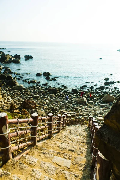 Landschap Van Gio Baai Qui Nhon Vietnam — Stockfoto