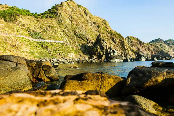 Landschap Van Gio Baai Qui Nhon Vietnam — Stockfoto