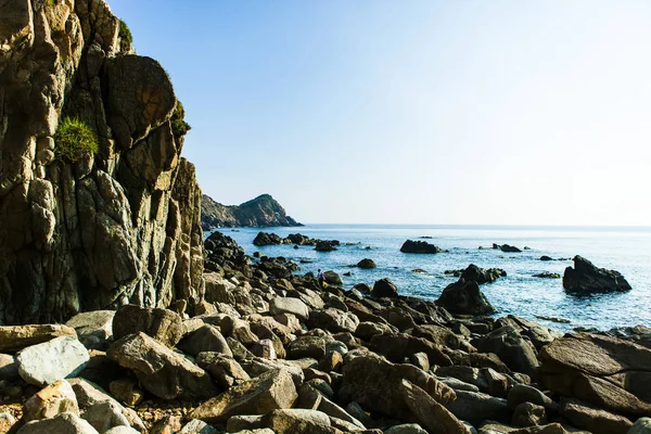 Stenen Blauwe Zee Van Gio Cape Binh Dinh Provincie Vietnam — Stockfoto