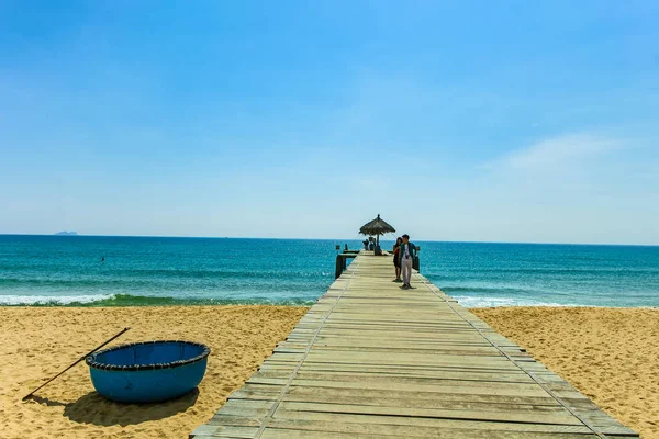 Quy Nhon Binh Dinh Vietnam May 3Th 2018 Island Beach — 스톡 사진