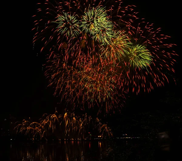 Nang City Vietnam Nisan 2018 Danang Uluslararası Fireworks Yarışması Yılda — Stok fotoğraf