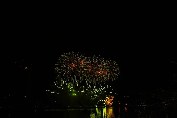 Vuurwerk Ter Ere Van Independence Day — Stockfoto