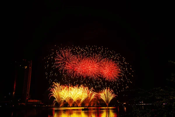 Fireworks Honor Independence Day — Stock Photo, Image