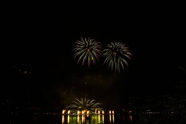 Fogos Artifício Honra Dia Independência — Fotografia de Stock