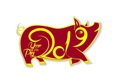 Domuz, 2019 Çin yeni yılı bir semboldür