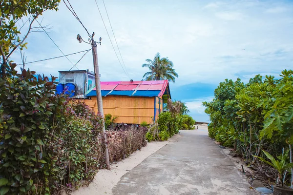Strand Auf Kleiner Insel Son Quang Ngai Vietnam — Stockfoto