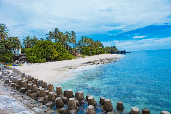 Beach Small Island Son Quang Ngai Vietnam — Stock Photo, Image