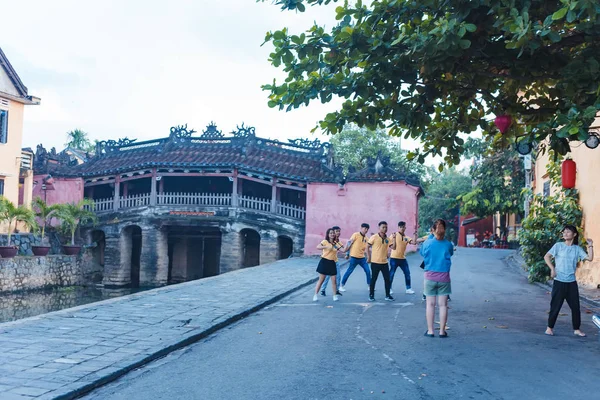 Hoi Quang Nam Vietnam September 2018 Mooie Vroeg Ochtend Straat — Stockfoto