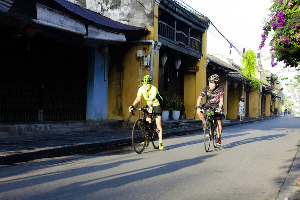 Hoi Quang Nam Vietnam September 2018 Mooie Vroeg Ochtend Straat — Stockfoto