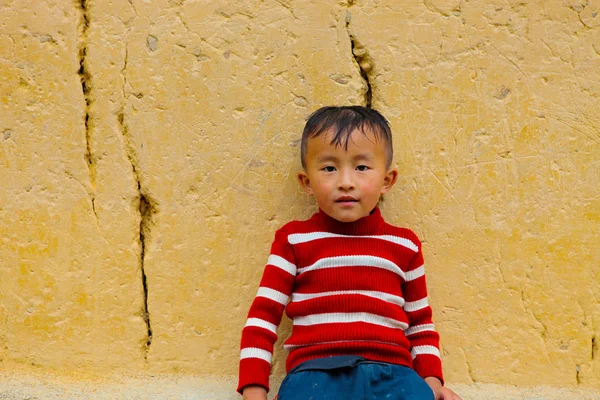 Dong Van Giang Vietnam Oktober 2018 Kinderen Van Etnische Hmong — Stockfoto