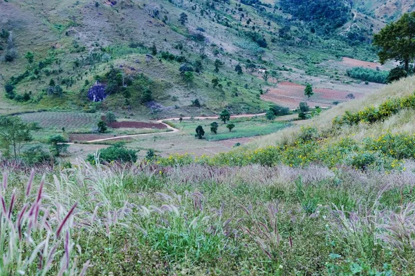 Gia Lai Vietnam Noviembre 2018 Montaña Chu Dang Cerca Ciudad — Foto de Stock