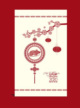  Mutlu yeni yıl sıçan 2020, Çin yeni yıl tebrik, Sıçan Yılı