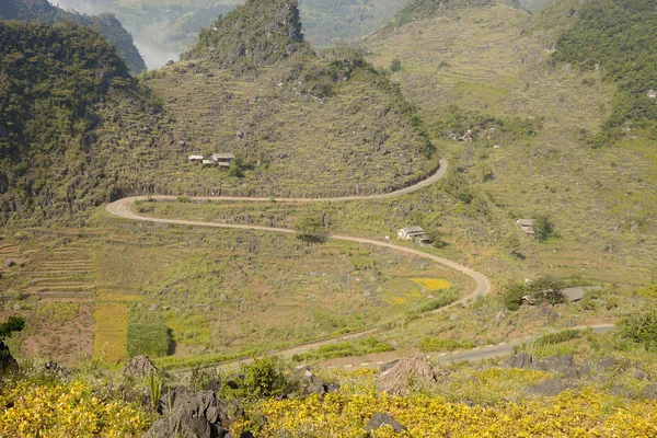 Dong Van Giang Vietnam September 2019 Natur Majestätiska Berg Landskap — Stockfoto