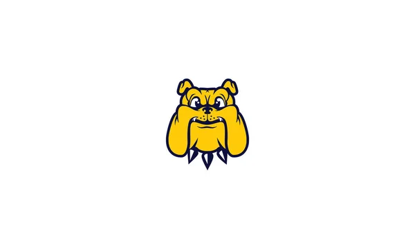 Bulldogge Logo Symbol Vektor — Stockvektor