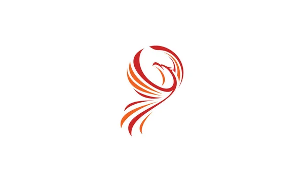 Pictogram Phoenix Logo Vector — Stockvector