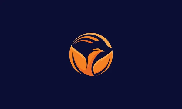 Phoenix Logo Vector Icon — Stock Vector