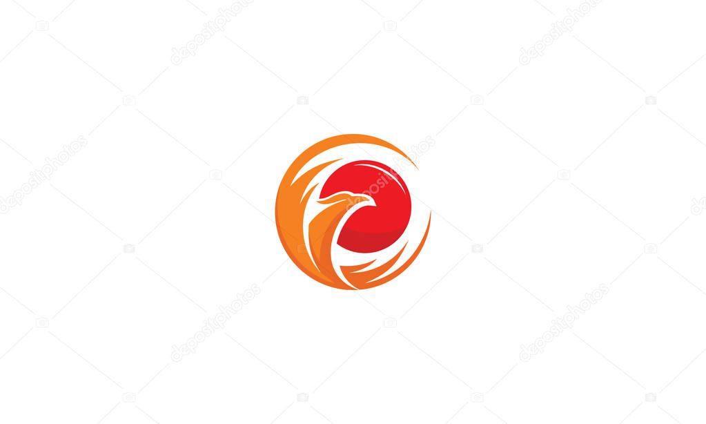 phoenix logo vector icon