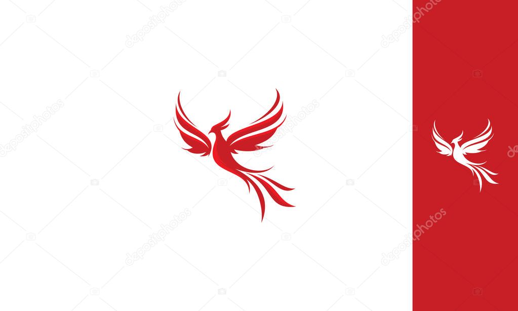 phoenix logo vector icon
