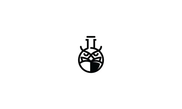 Badanie Ikona Logo Sowa Wektor — Wektor stockowy