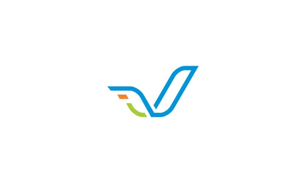 Initial Media Logo Icon Vector Technology — Stock Vector