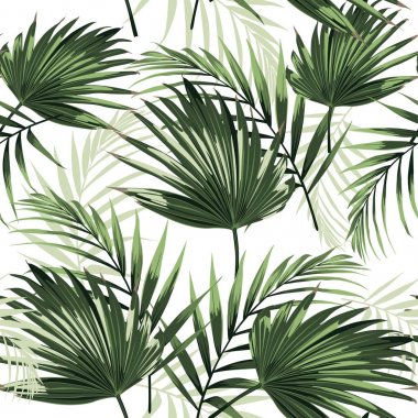 güzel yaz tropikal çiçek desen arka plan vektör illüstrasyon