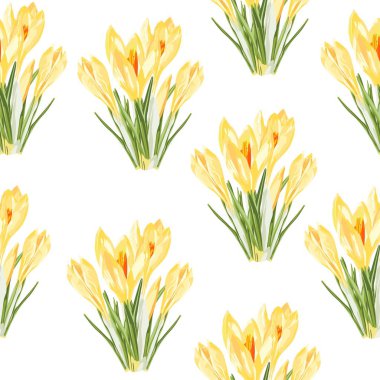 güzel çiçekler desen arka plan vektör illüstrasyon