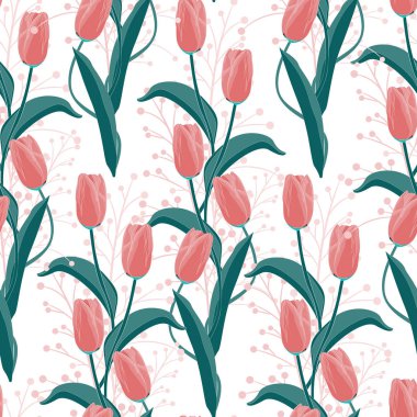 güzel çiçek desen arka plan vektör illüstrasyon