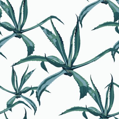 tropikal çiçek desen arka plan vektör illüstrasyon