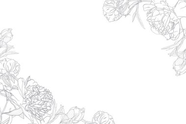 güzel çiçek desen arka plan vektör illüstrasyon