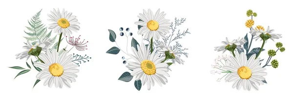 Ilustración Vectorial Fondo Hermoso Patrón Floral — Vector de stock