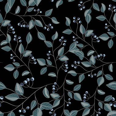 güzel çiçek desen arka plan vektör illüstrasyon