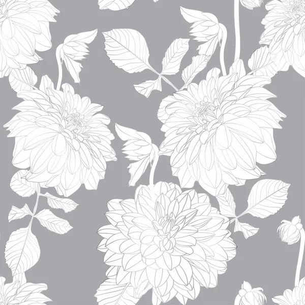 Gümüş zambak çiçekleri pürüzsüz desenleri tekrarlar. Bahar ve yaz duvar kağıtları, arka planlar, davetiyeler, ambalaj tasarım projeleri için harika.