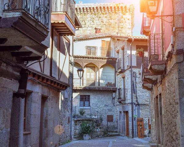 Sommar i byn, Salamanca, Spanien — Stockfoto