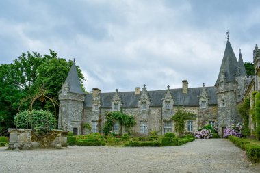 Rochefort-en-Terre antik saray, Fransız Brittany