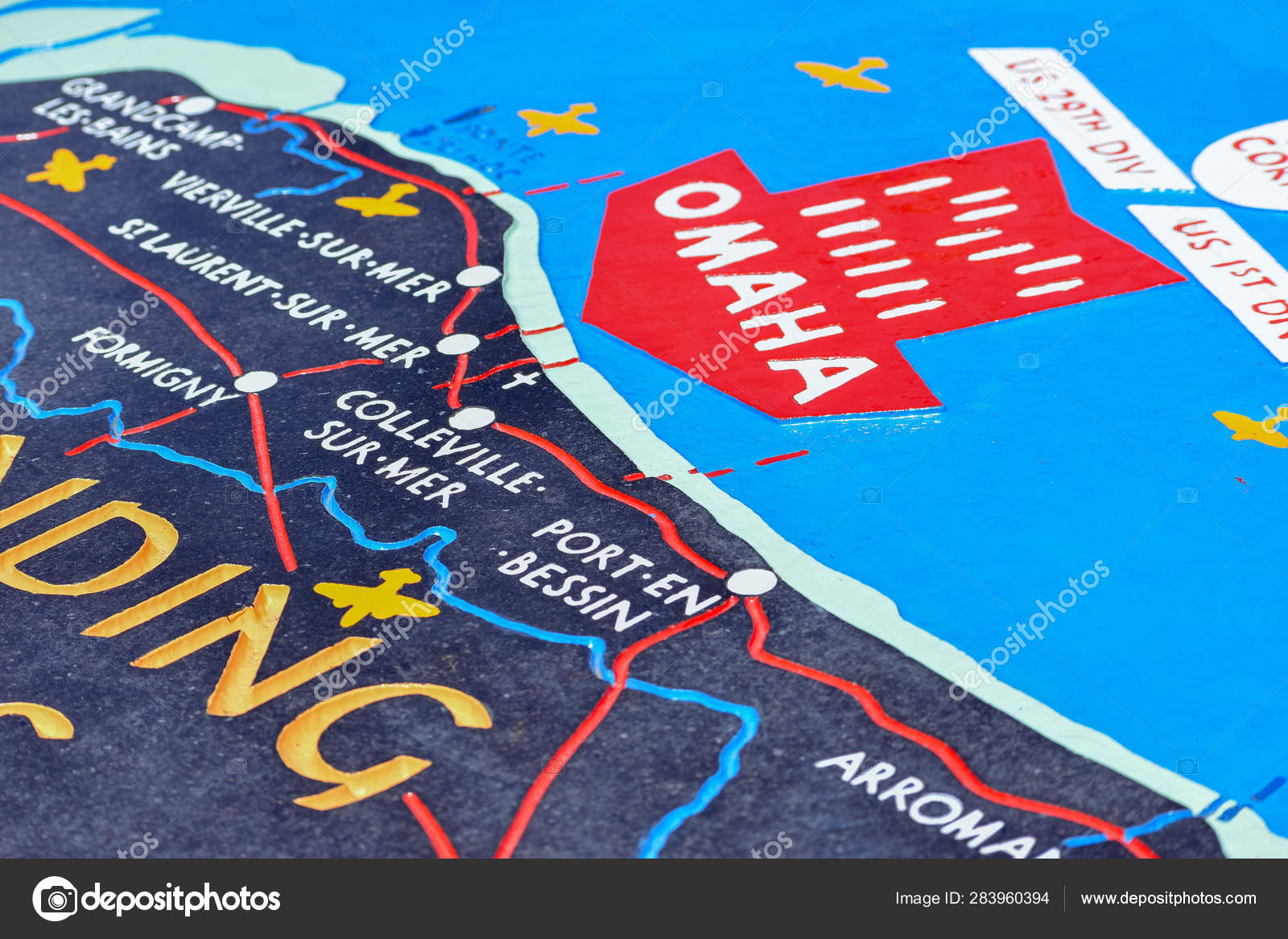 Commemorative And Explanatory Map Of The Battle Of The