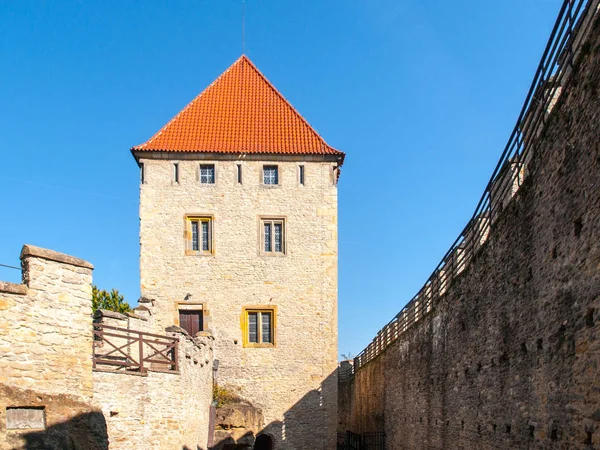 Medieval gothic castle Kokorin, Kokorinsko protected landscape area, Czech Republic — Stock Photo, Image