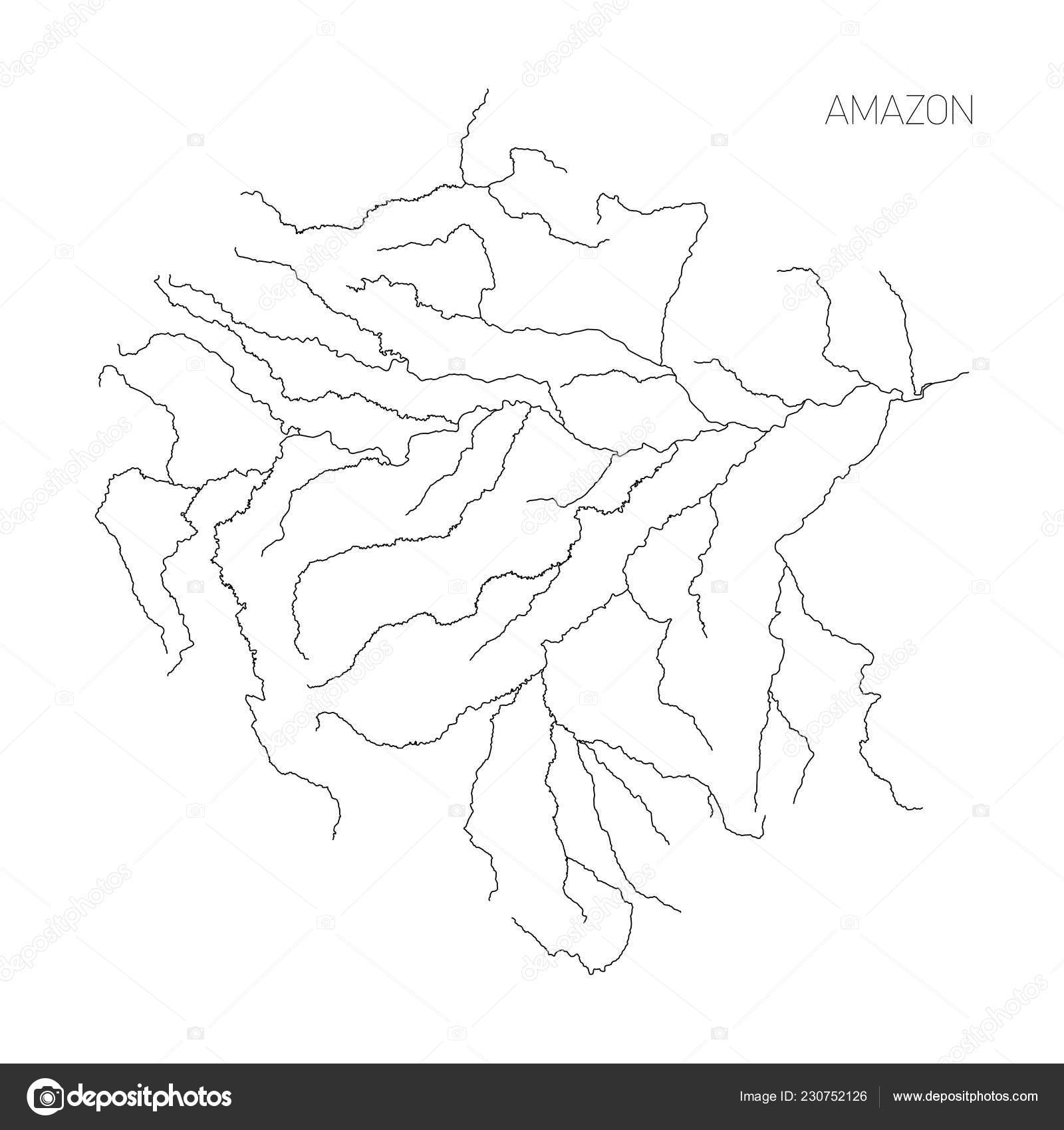 Amazon River Basin Map